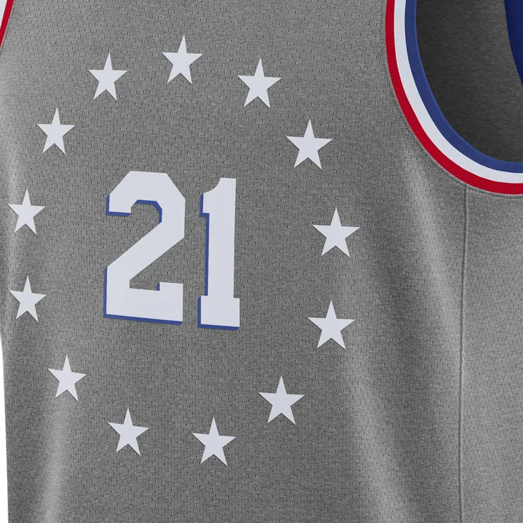 Мужские футболка Nike Swingman NBA 7621 (черный) — фото 4
