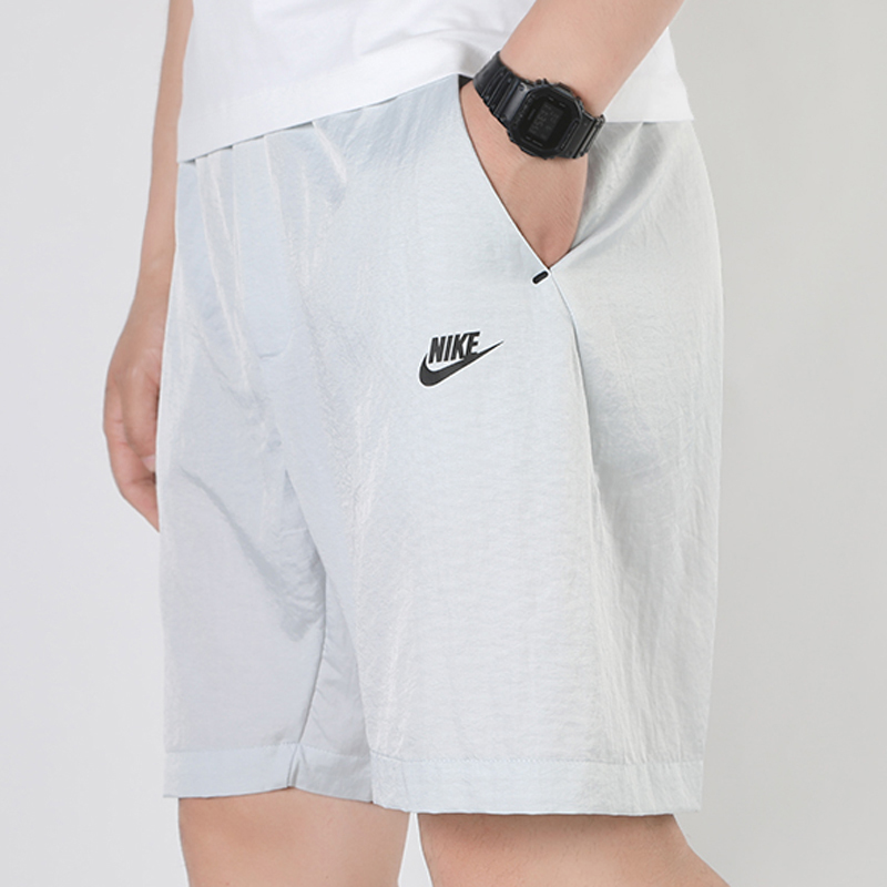 Мужские шорты Nike (светло-серые) — фото 2