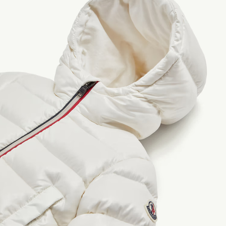 Куртка Moncler (белая) — фото 3