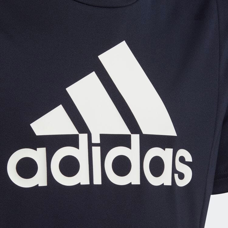 Детская футболка adidas (синяя) — фото 5