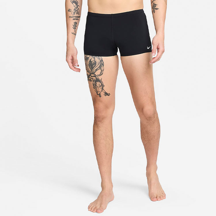 Nike Swim Men’s Square Leg Jammer Swimsuit Swimming Shorts Men’s Black