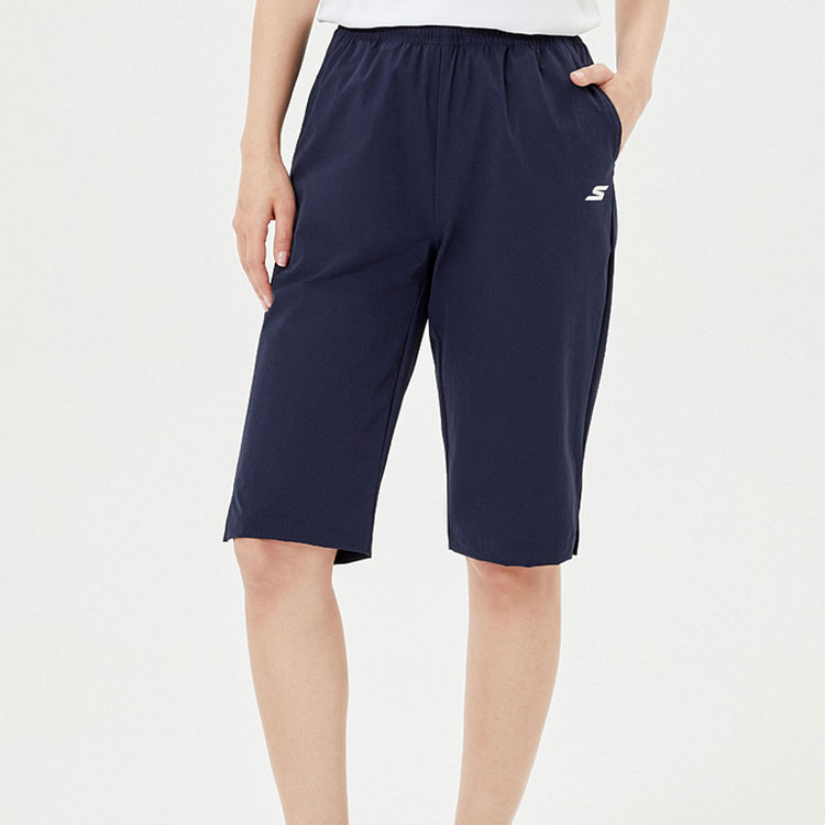 Skechers Basic Sports Collection Casual Shorts Women’s Navy Blue