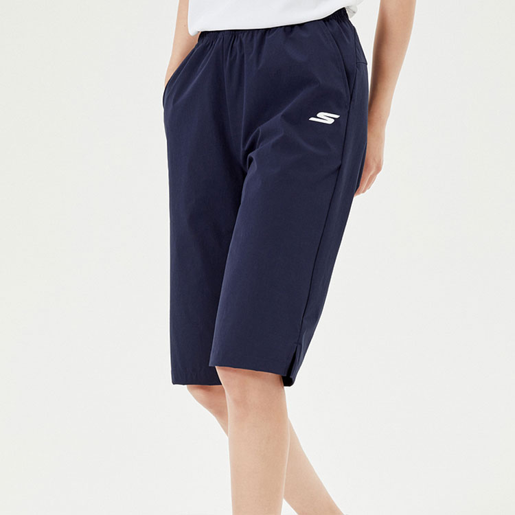 Skechers Basic Sports Collection Casual Shorts Women’s Navy Blue