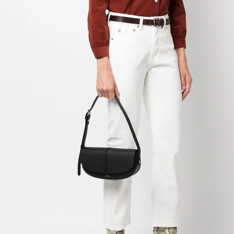 A.P.C . Half Moon Betty Shoulder Bag