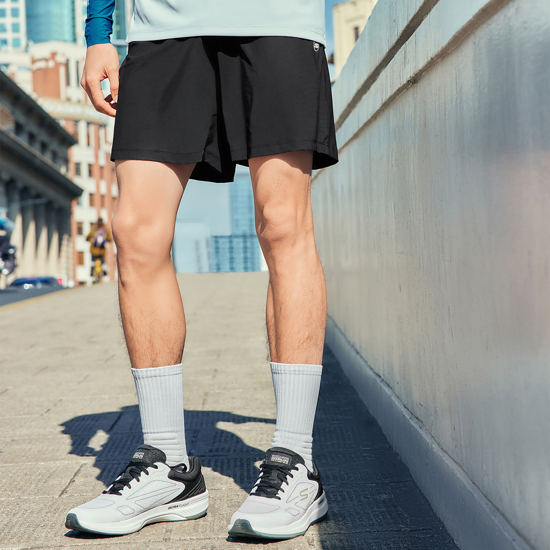 Skechers Casual Shorts Men’s Carbon Black
