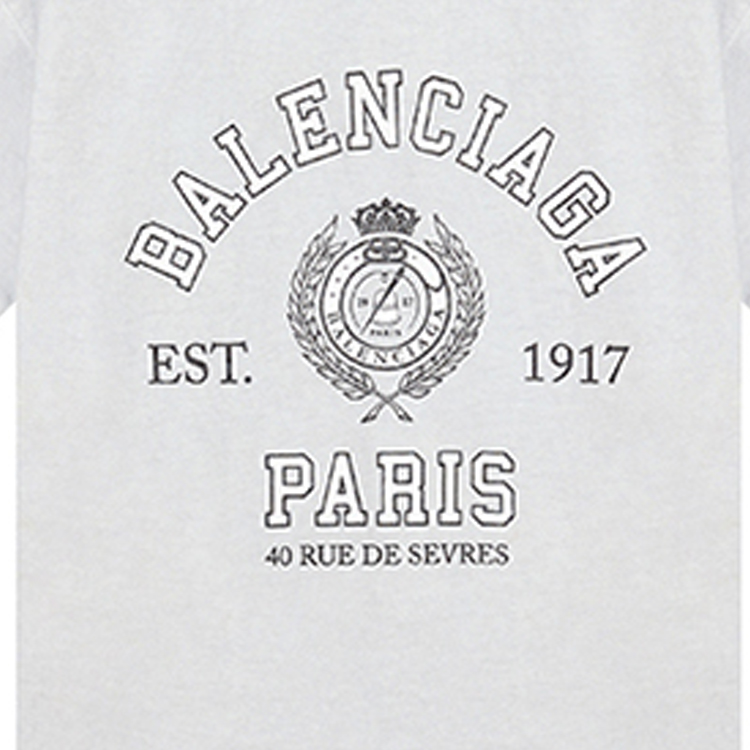 Женская футболка Balenciaga SS22 (белая) — фото 7