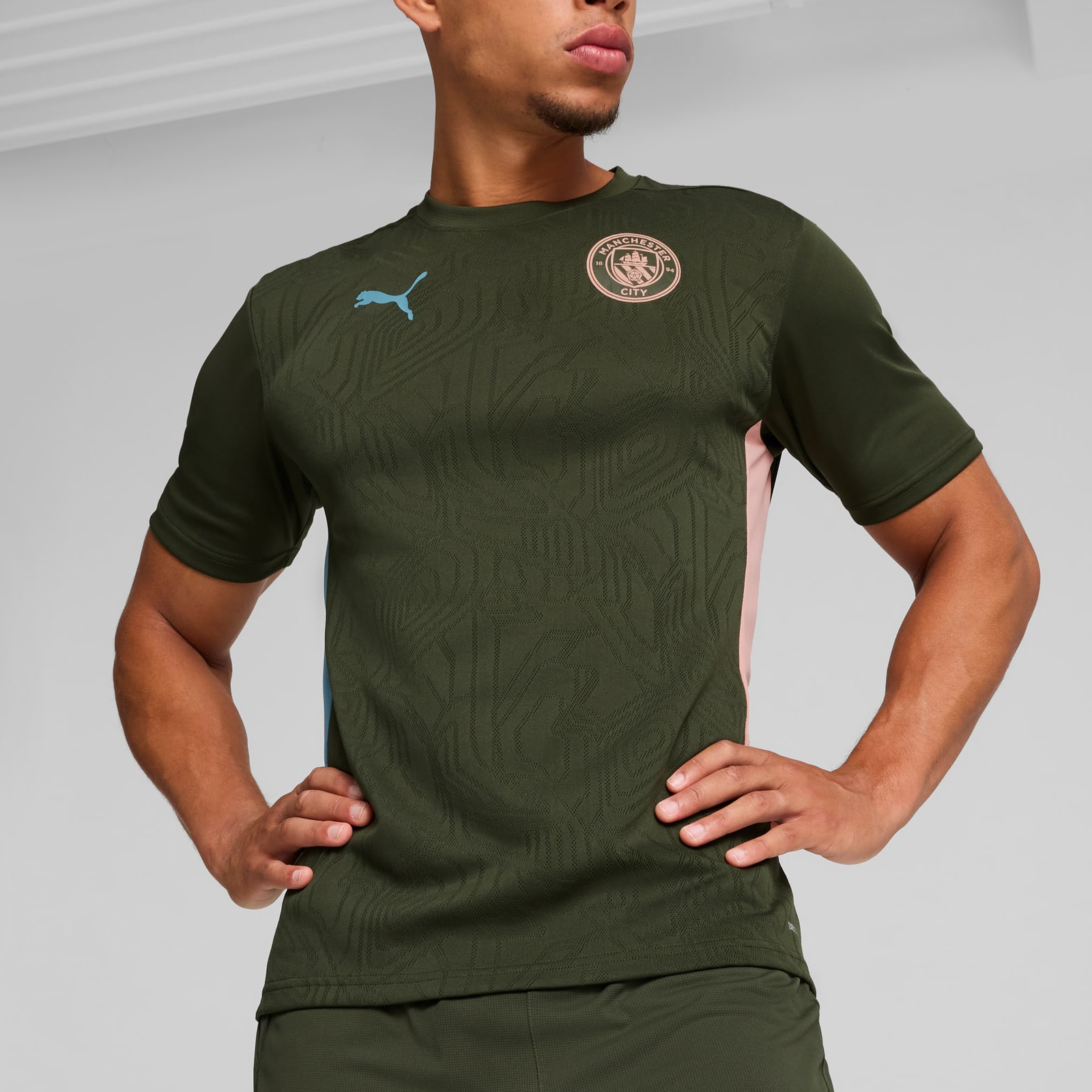 PUMA Manchester City FW24 Soccer Jersey Men’s Green
