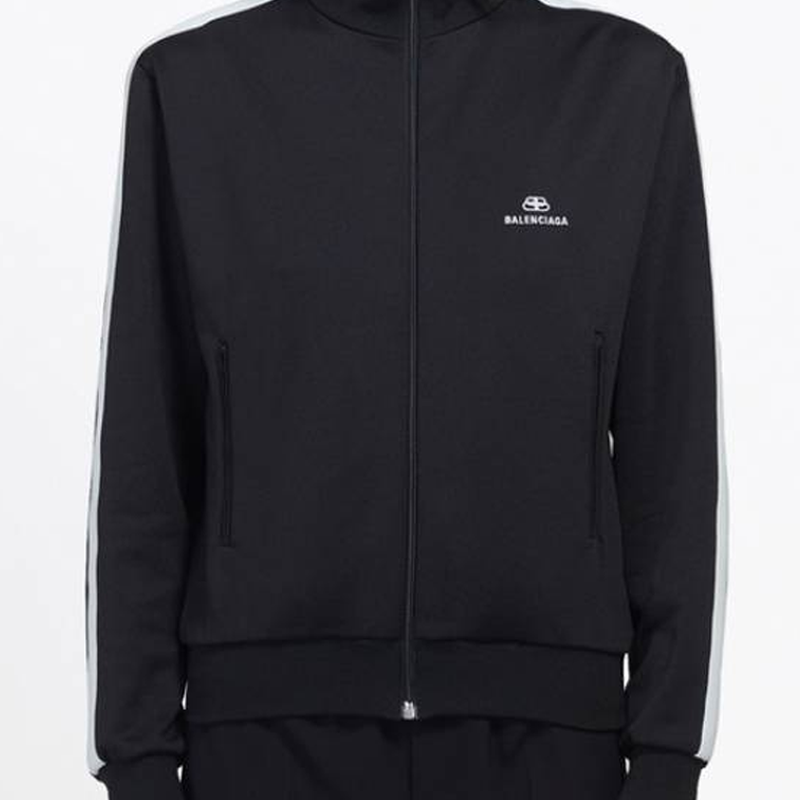 Женская куртка Balenciaga (черная) — фото 6