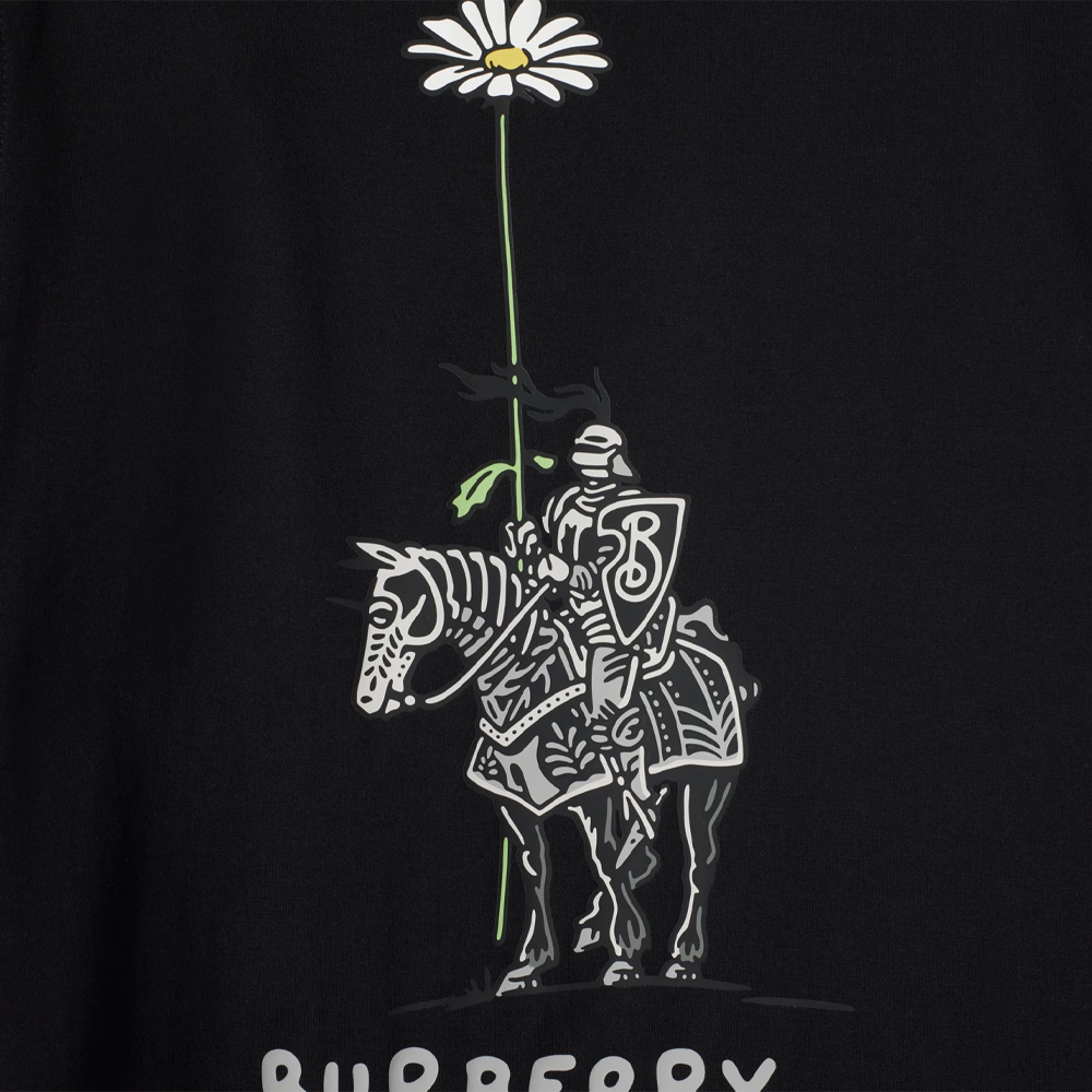 Футболка Burberry (черный) — фото 5