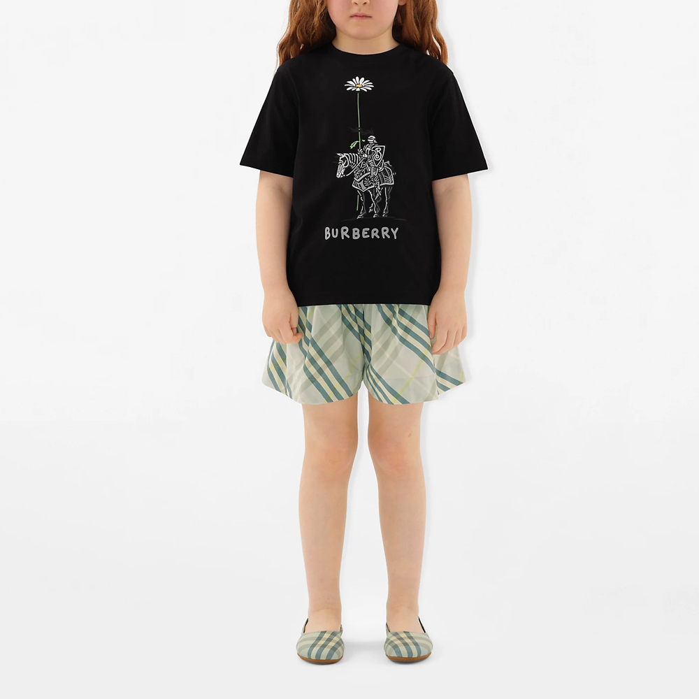 Футболка Burberry (черный) — фото 3