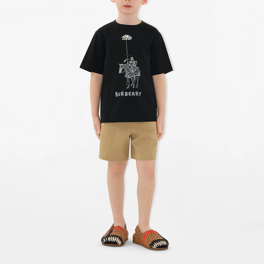 Футболка Burberry (черный) — фото 4