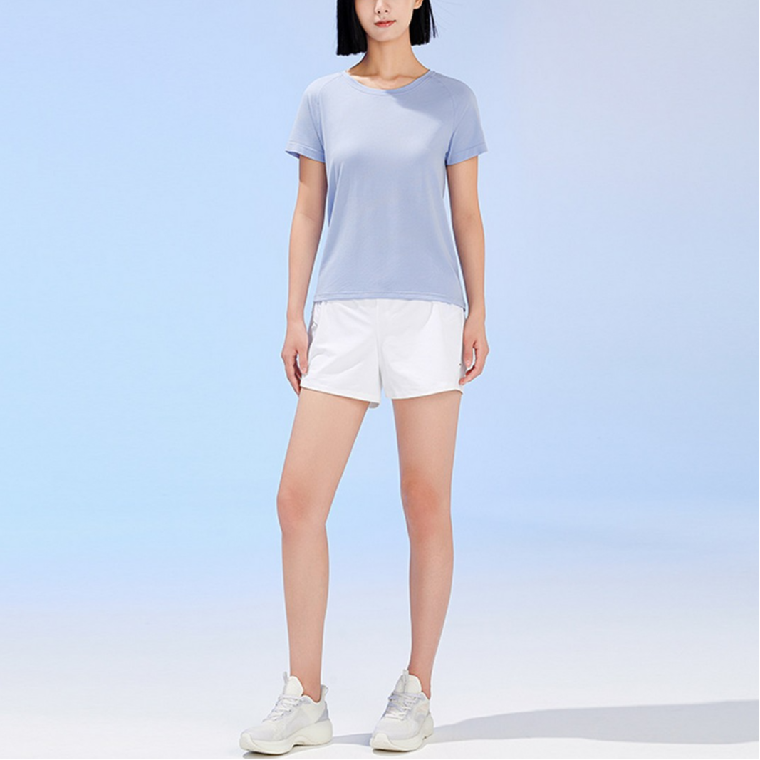 Anta Running Collection Running T Shirt Women’s Clear Frost Purple