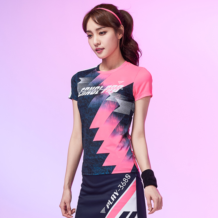 CORALIAN Badminton Jersey Women’s Black Red