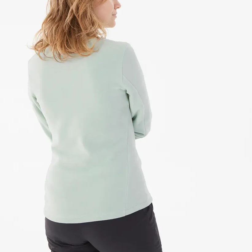 DECATHLON QUECHUA Fleece Clothing Women’s Green/Light Jade