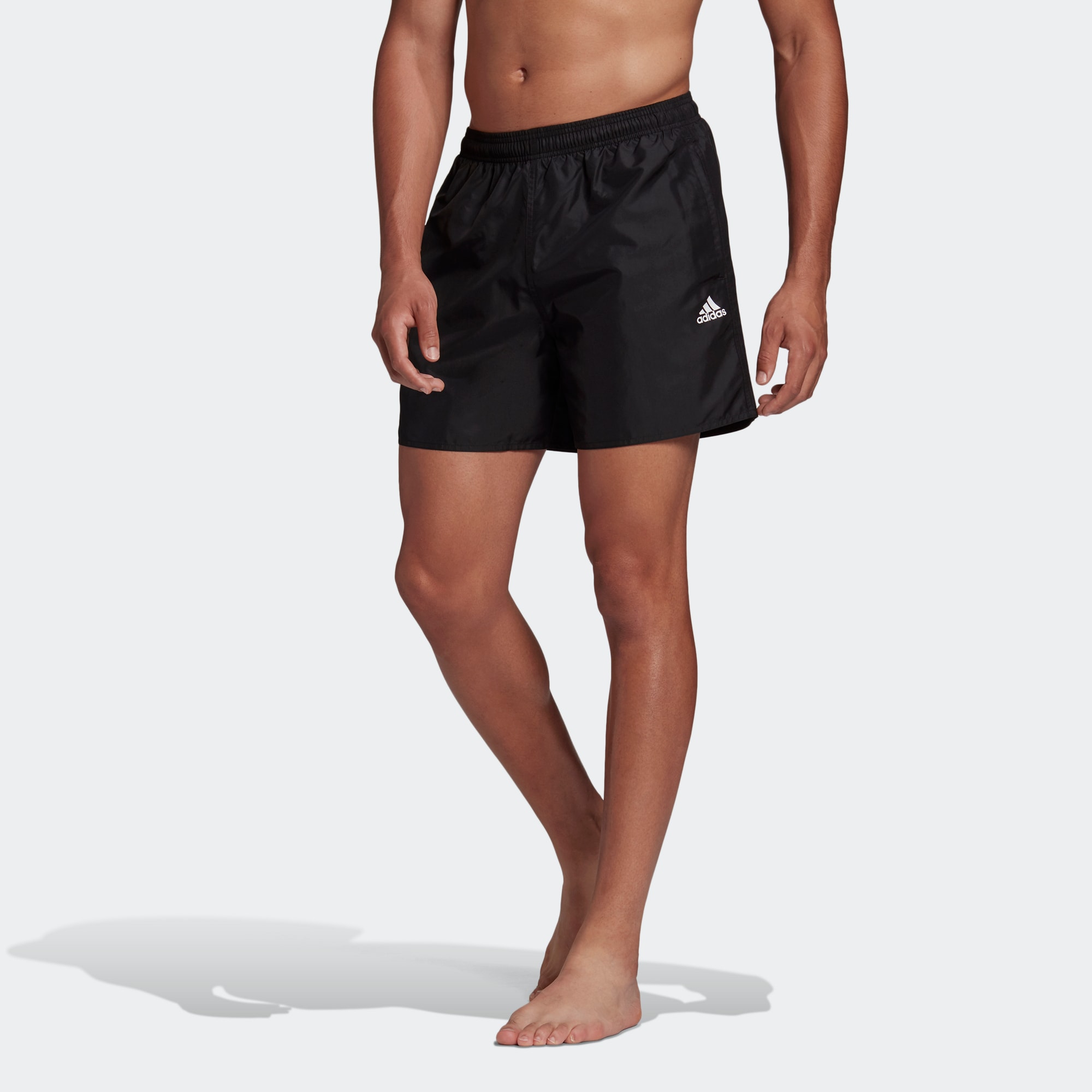 Adidas Solid Swim Shorts Swimming Shorts Men’s Black