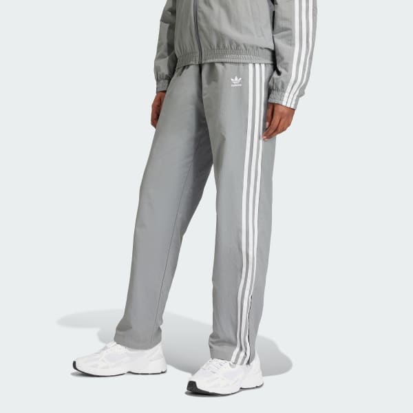 Adidas Women’s Woven Track Tracksuit Bottoms Grey Three