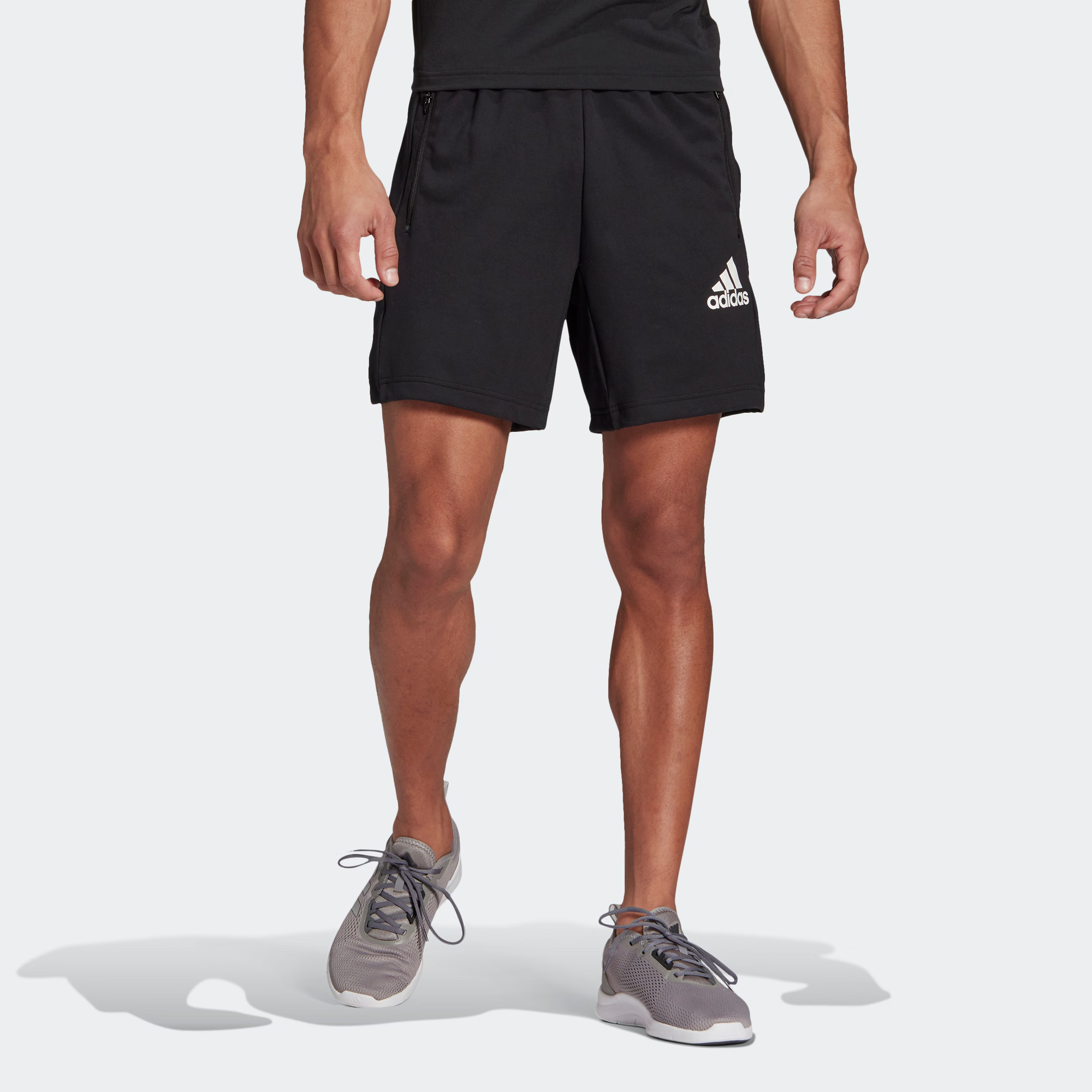 Adidas Designed To Move Motion Aeroready Sports Shorts Men’s Black