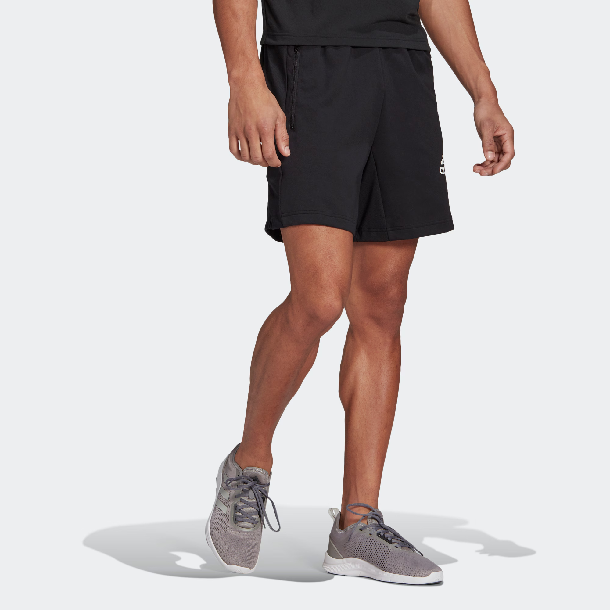 Adidas Designed To Move Motion Aeroready Sports Shorts Men’s Black