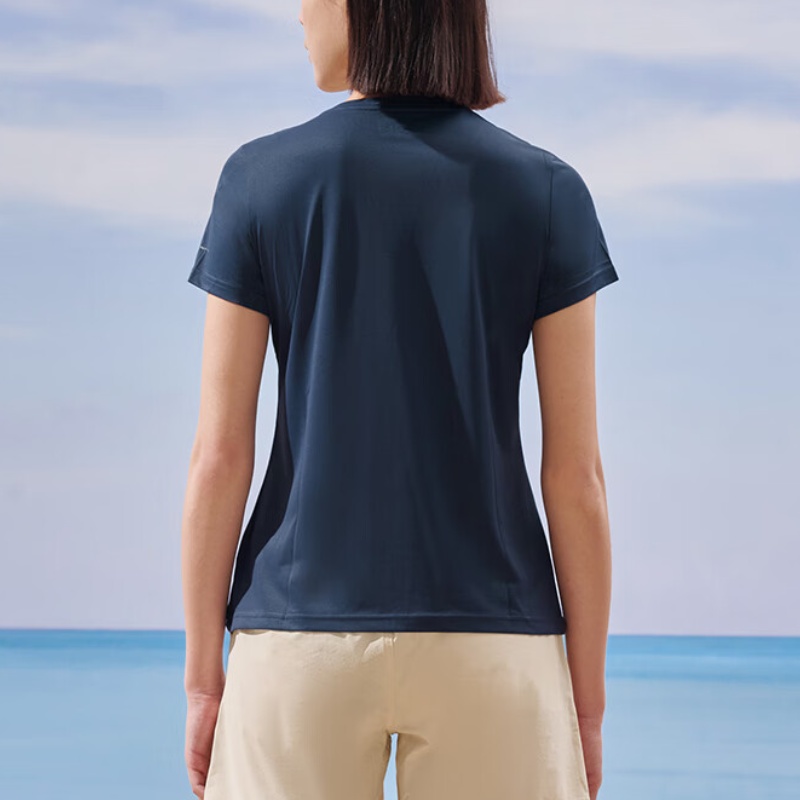 Columbia City Outdoor Collection Regular Running T Shirt Women’s Marine Blue