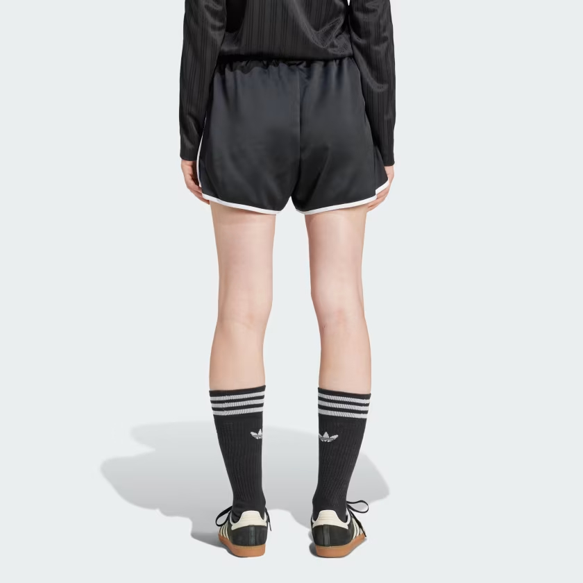 Adidas Women’s Adicolor 3 Stripes Sprinter Shorts Black