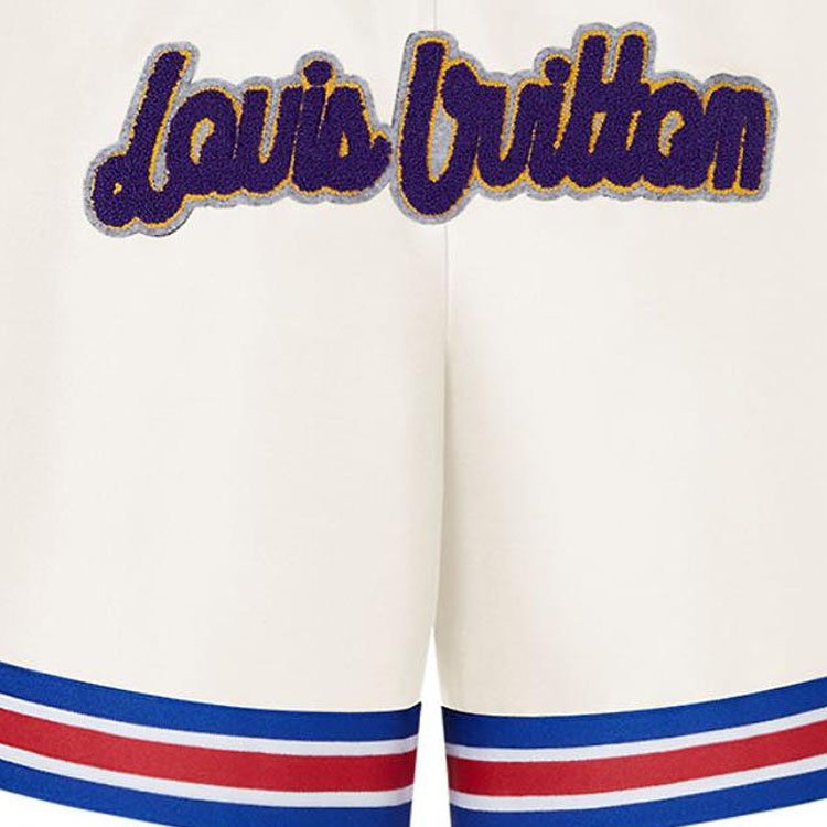 Мужские штаны Louis Vuitton x NBA (белый) — фото 4