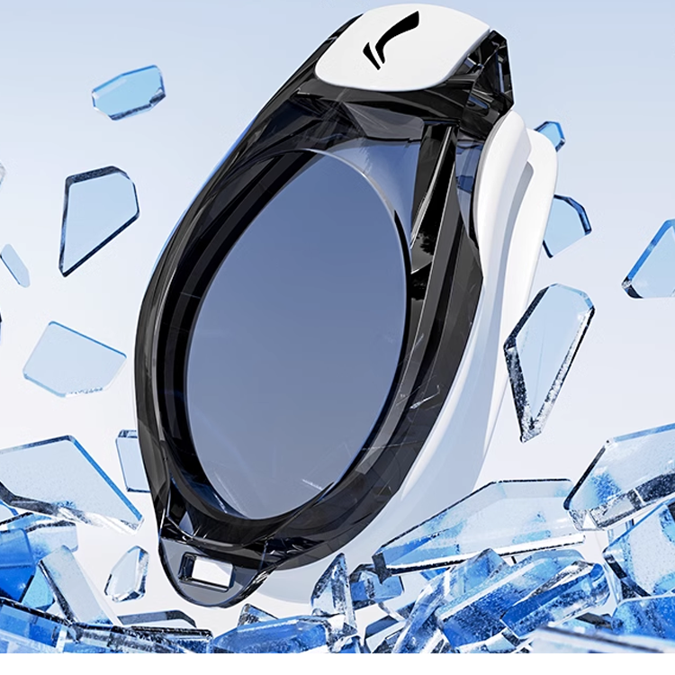 Li Ning Swim Goggles Polycarbonate, Silicone TPU Unisex