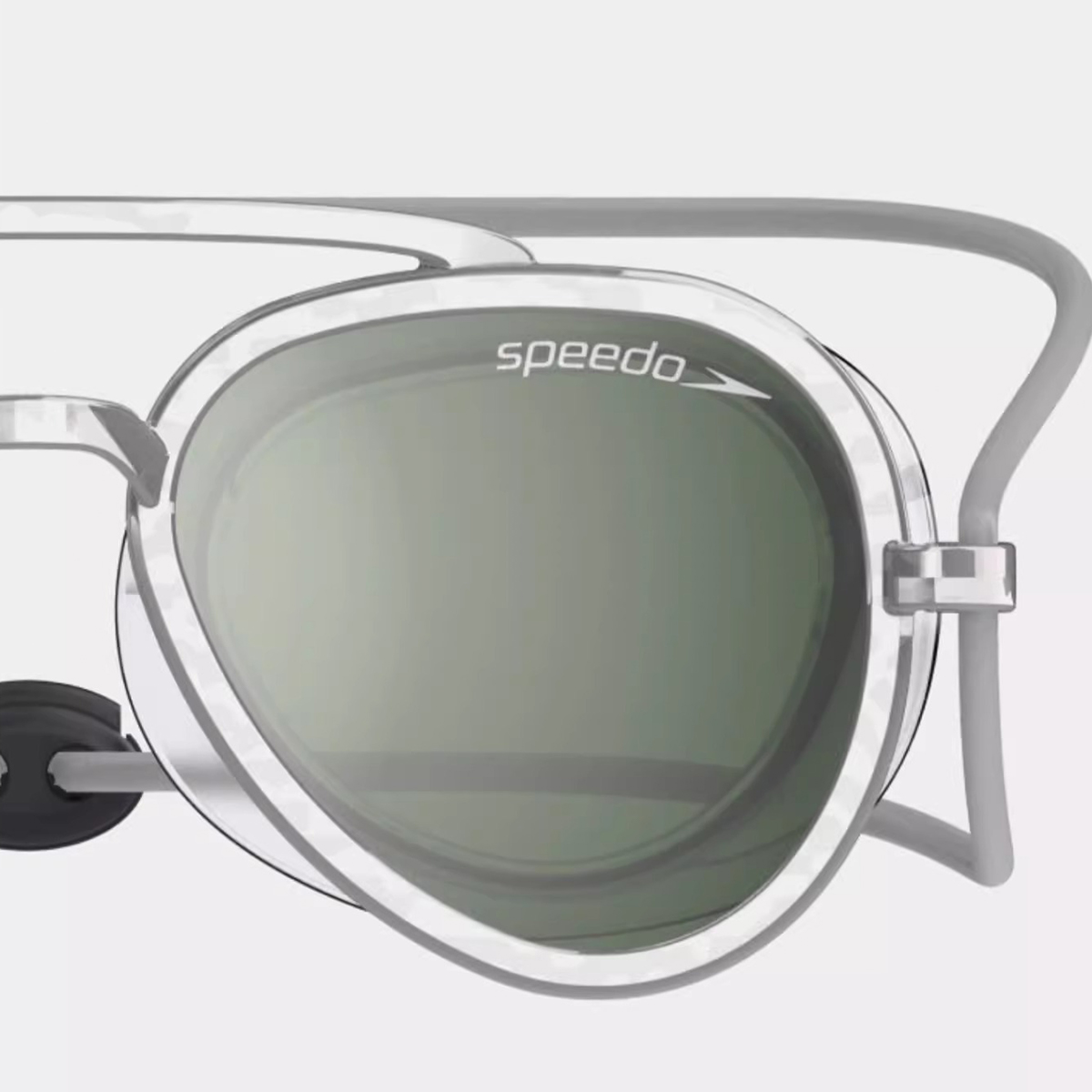 Speedo SUNNY G Series Swim Goggles Vacation Swim Unisex Silver