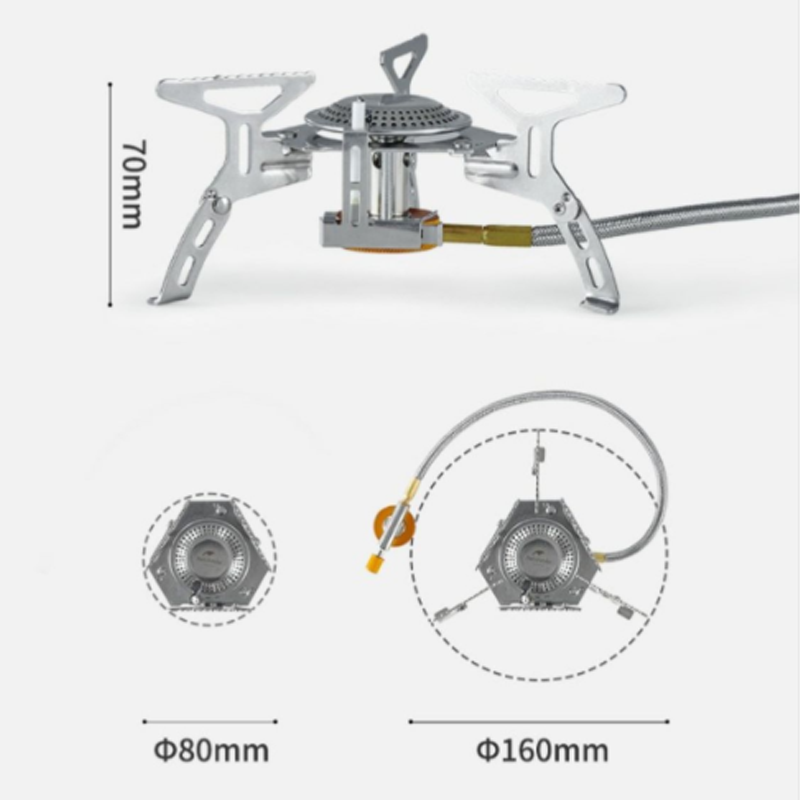 NATUREHIKE Cooking Utensils Camping Outdoor Cookware 1 2 Persons Copper, Stainless Steel, Aluminum Alloy 160mm