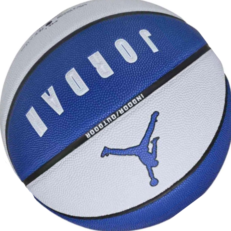 Jordan Rubber Basketball Gray Blue Size 7 Training Unisex US Version