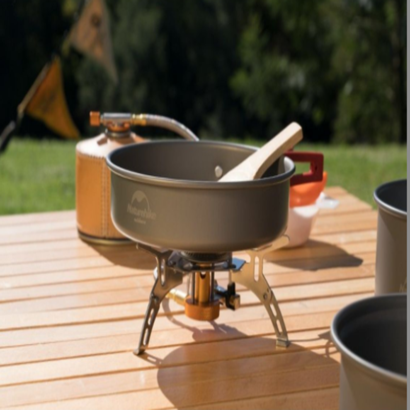 NATUREHIKE Cooking Utensils Camping Outdoor Cookware 1 2 Persons Copper, Stainless Steel, Aluminum Alloy 160mm