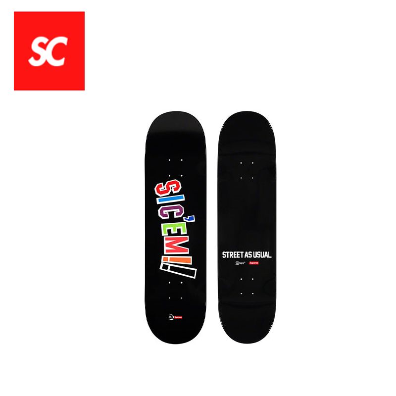 Supreme x WTAPS FW21 Skateboards Seven Layer Imported Maple Street Style Unisex