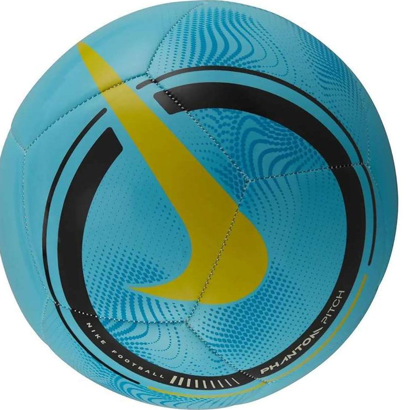 Nike Size 5 Ball Soccer Ball Pu Unisex Blue Yellow
