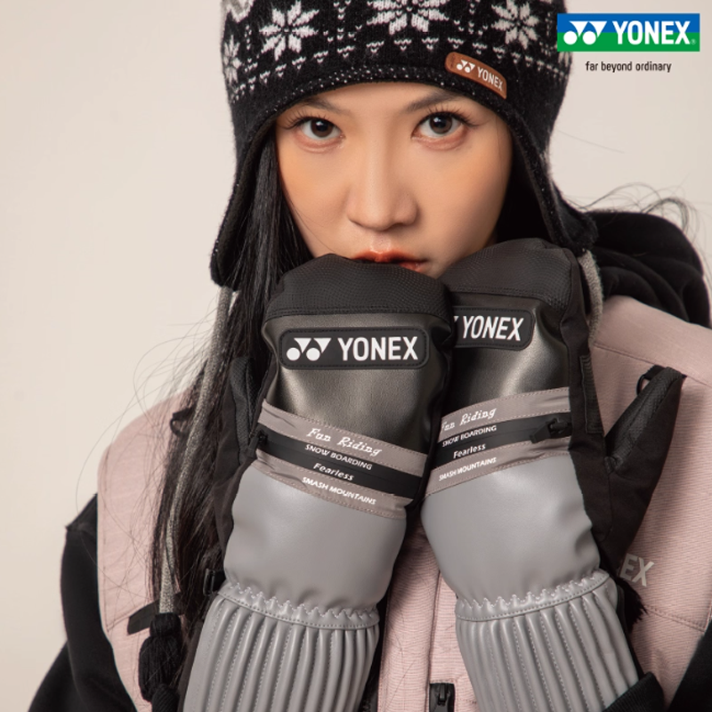 YONEX Ski Gloves Protective Thermal Outdoor Mittens Unisex