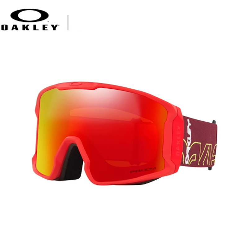 Oakley LINE MINER L Anti Fog Snow Blindness Prevention Unisex Outdoor Sports Ski Goggles