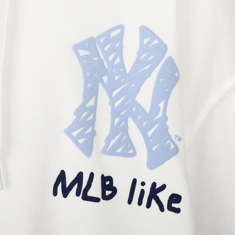 Худи MLB Like (слоновая кость) — фото 4