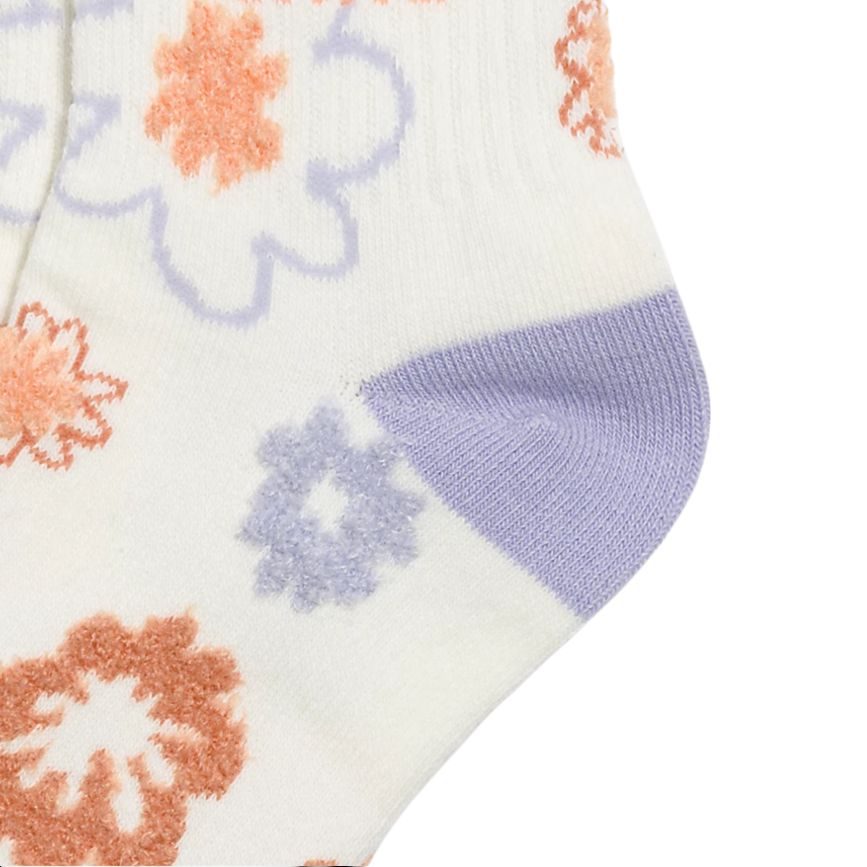 Vans Summer Bloom Ankle Socks Unisex 1 Pack Natural