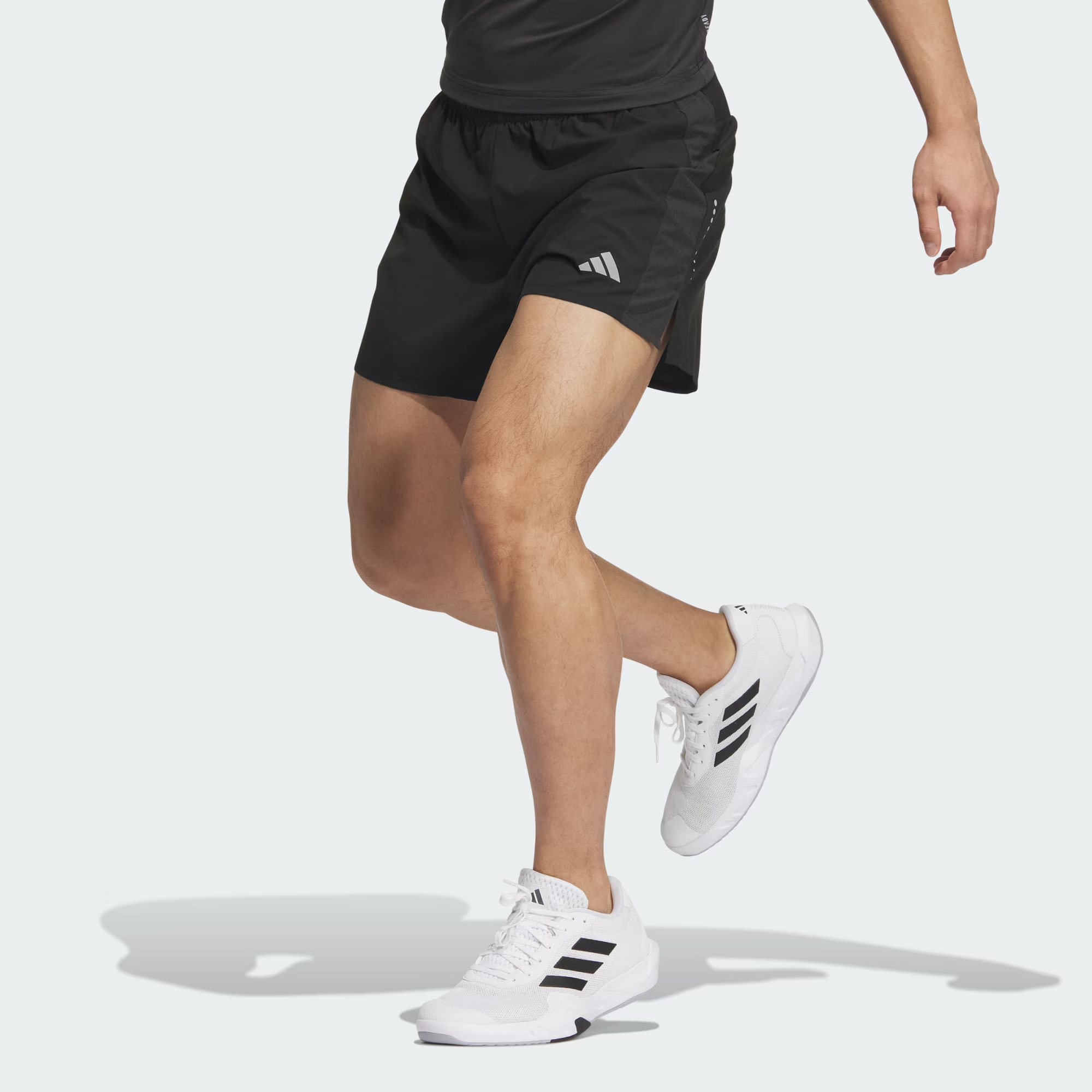 Adidas Running Shorts Men’s Black/Dark Silver Gray
