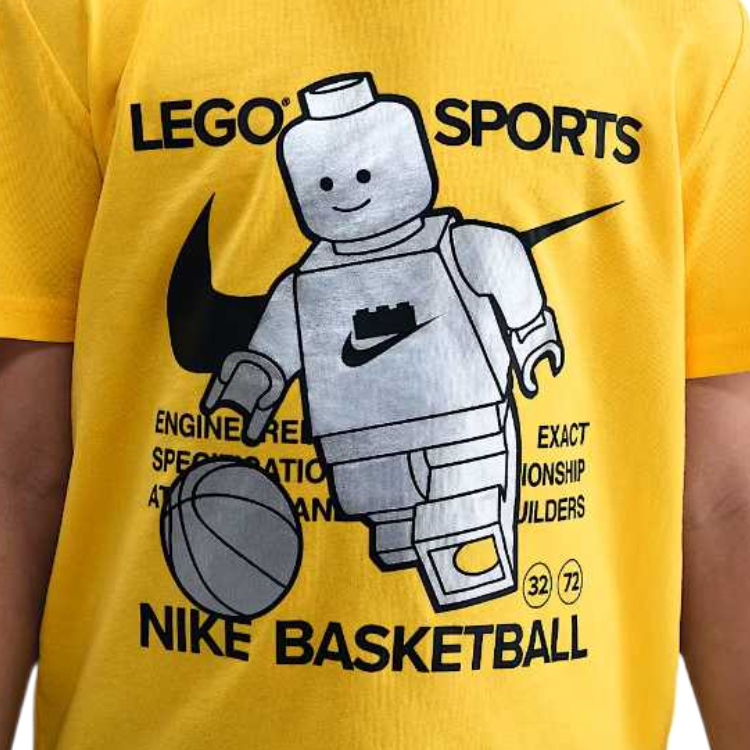 Унисекс футболка Nike NikeLEGO T FW25 (желтый) — фото 3