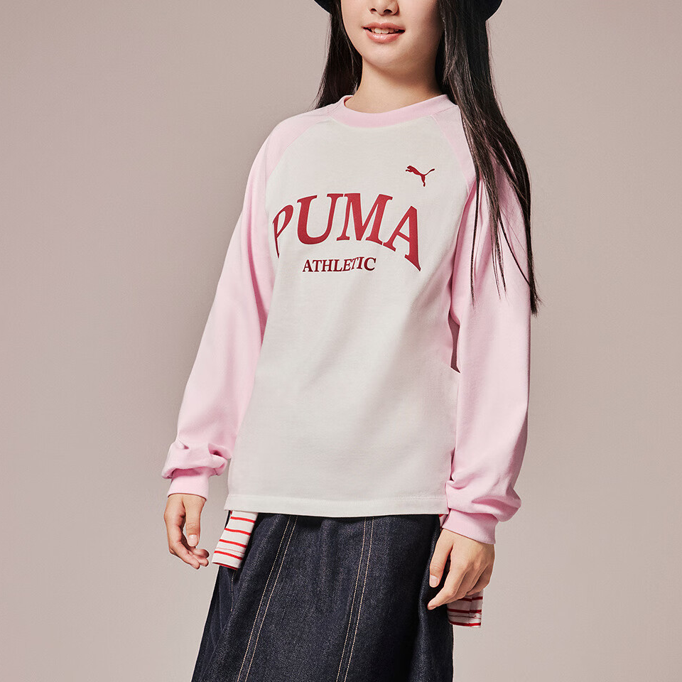 Детский худи Puma Forever Classic (розовая) — фото 2