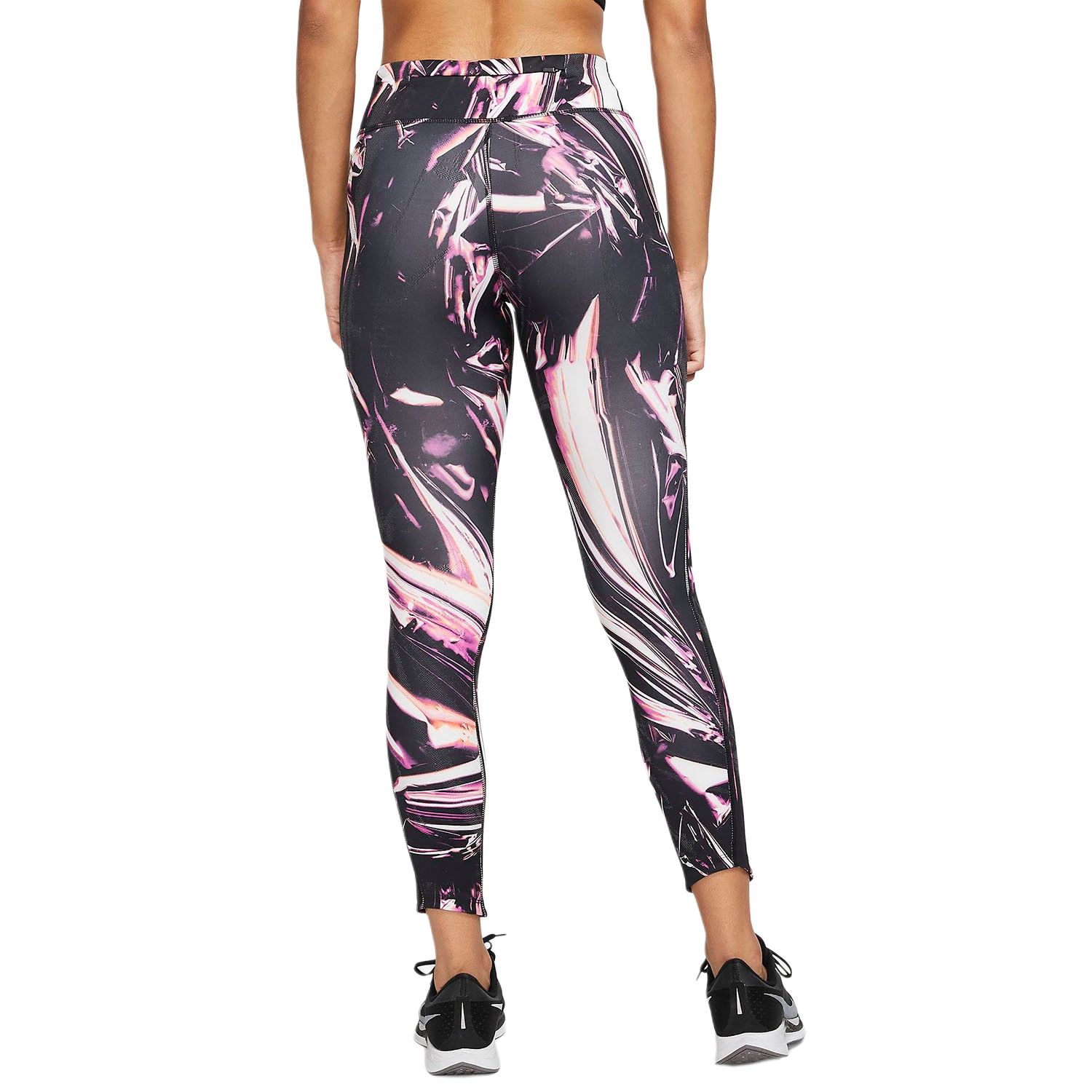 Nike Yoga Pants Women’s Black Purple Moderate