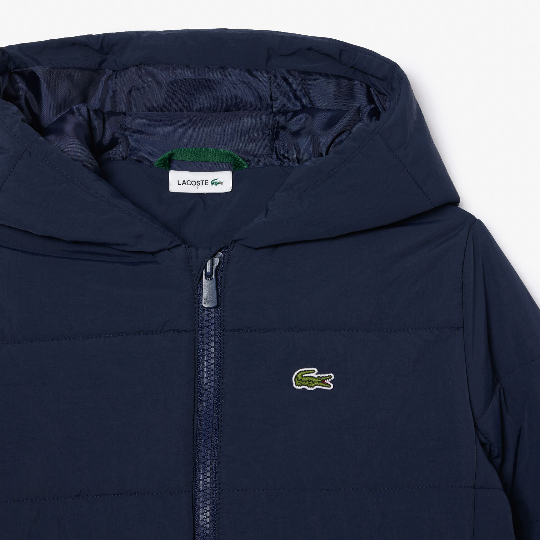 Детская куртка LACOSTE JUNIOR (черная) — фото 4