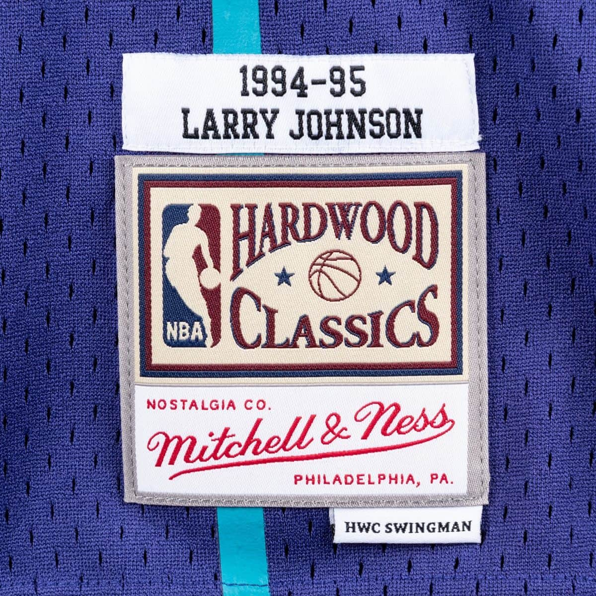 Mitchell Ness x Nba Charlotte Hornets 94 Larry Johnson Swingman Alt tank top
