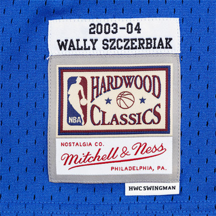 Mitchell Ness Basketball Jersey Men’s Blue