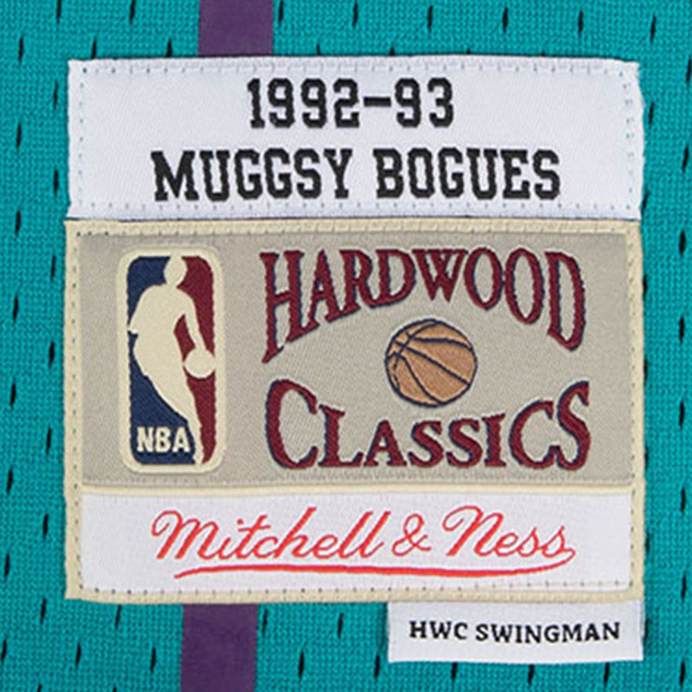 Mitchell Ness Nba Authentic «Hornets 1992 Muggsy Bogues» jersey