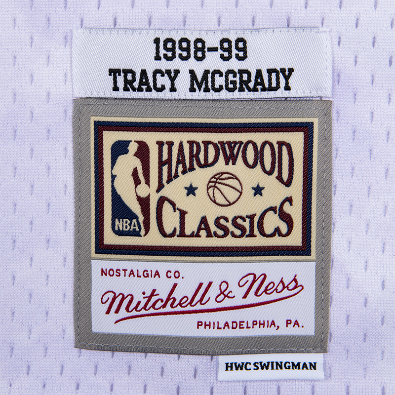 Mitchell Ness Basketball Jersey Unisex Light Purple