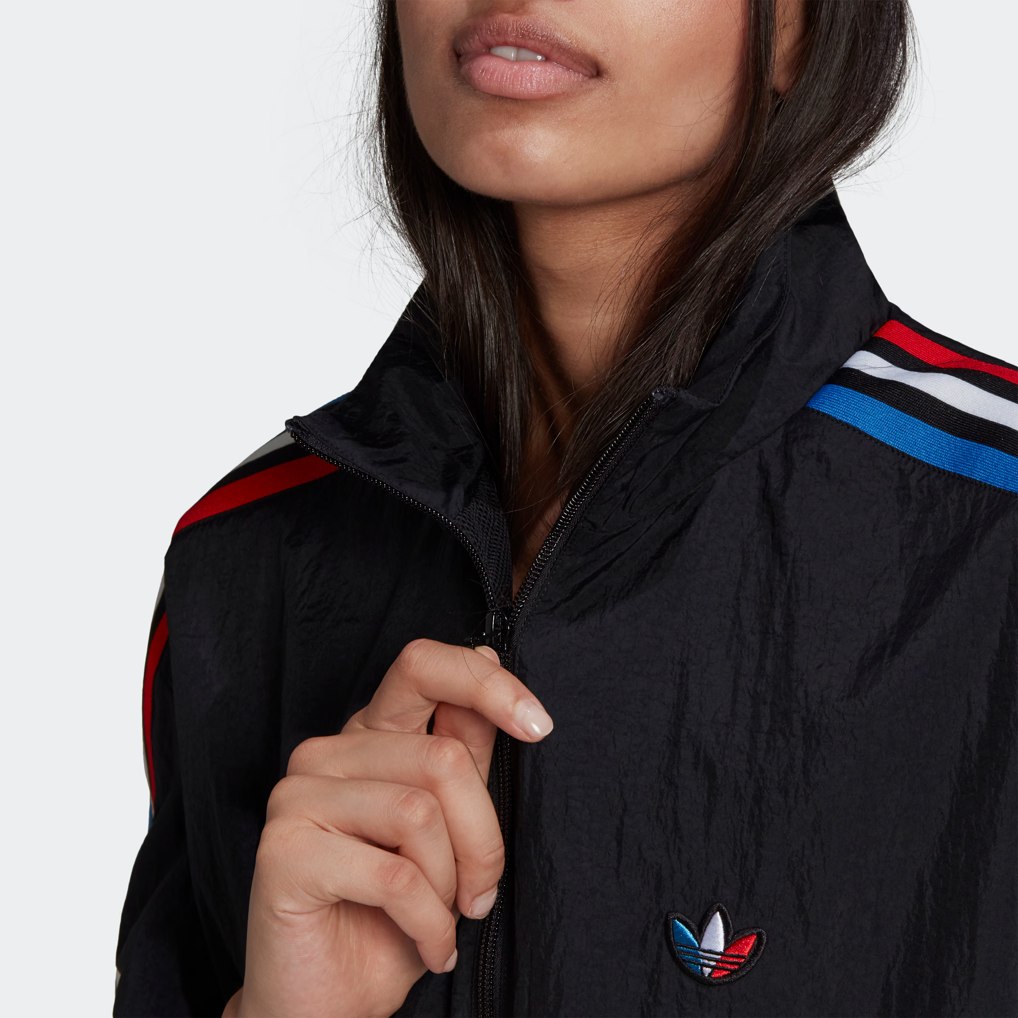 Женская куртка adidas originals Japona Tt (черная) — фото 2