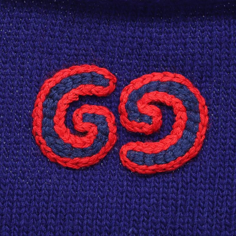 Мужской свитер Gucci (синий) — фото 4
