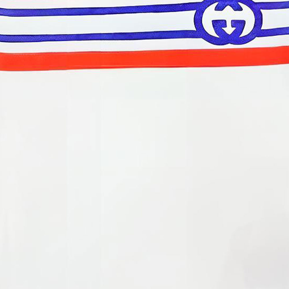 Мужская футболка Gucci GUCCIT SS22 Logo (розовый) — фото 4