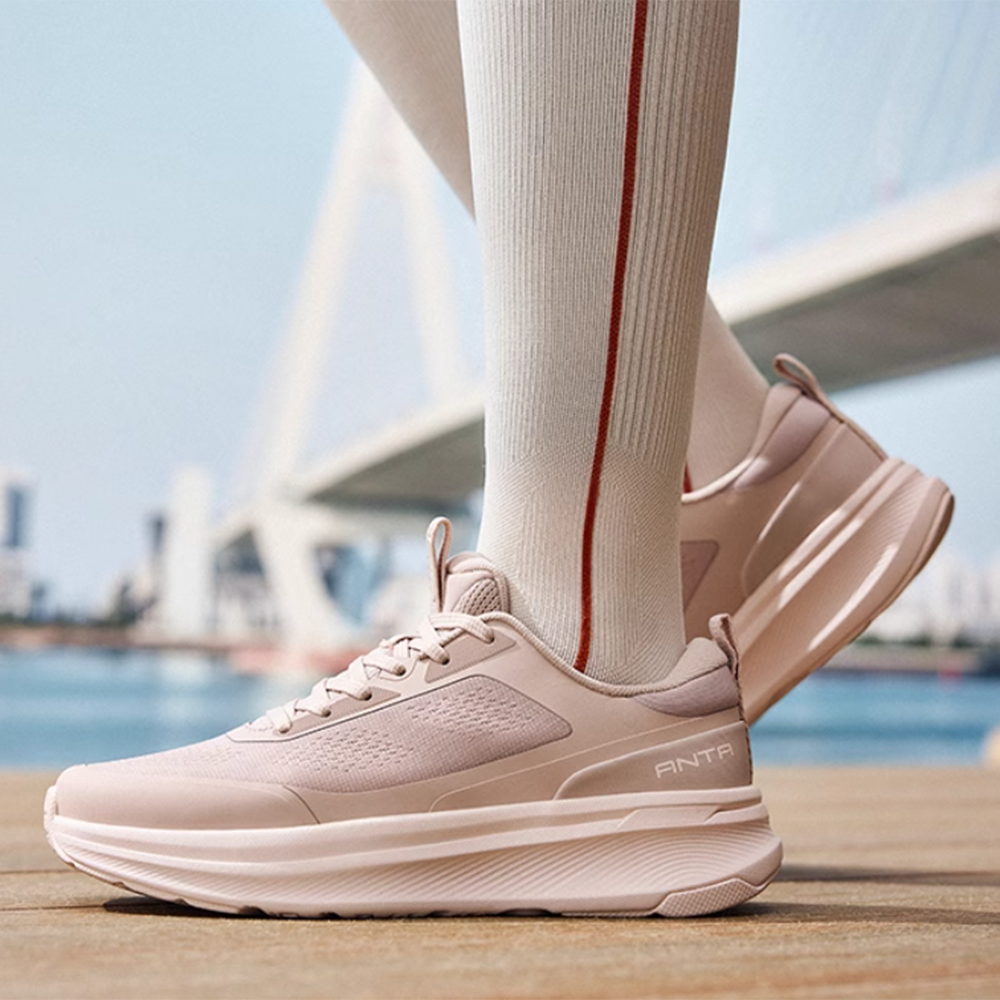 Anta Variety Training Collection Cushioning Abrasion Resistant Breathable Low top Training Running Shoes Women’s Pink