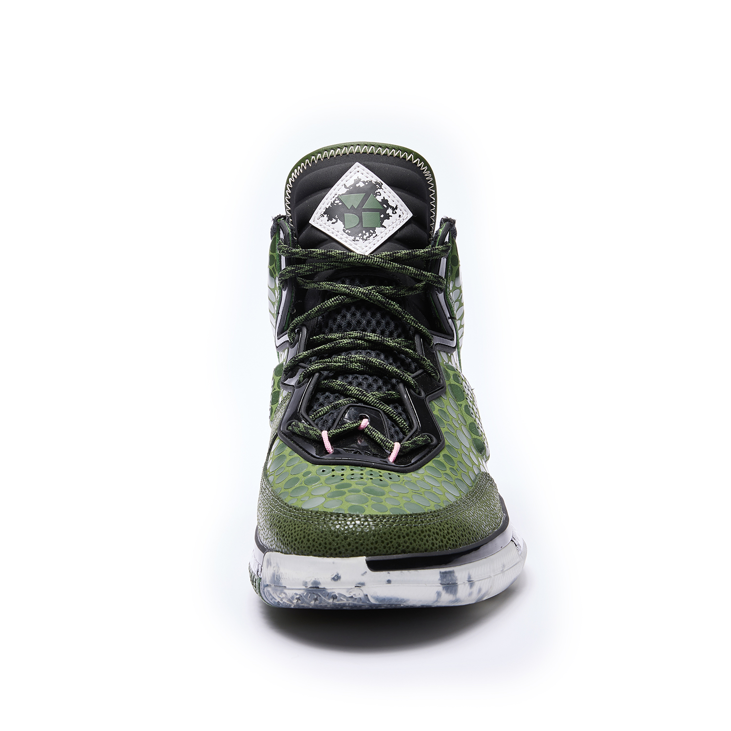 Li Ning WOW 1 Basketball Shoes Men’s High Top Green